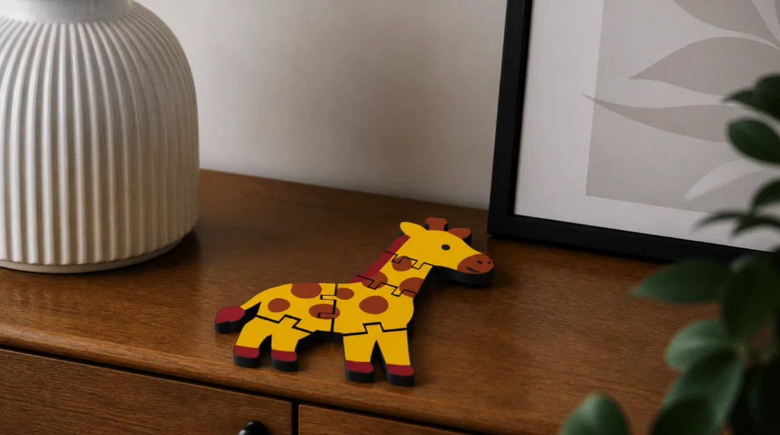 Flexi Giraffe – Mô hình hươu cao cổ in 3D cử động linh hoạt - Image 2