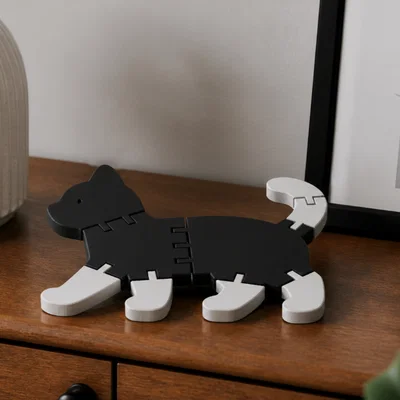 Flexi Katze – Đồ chơi mèo in 3D chuyển động linh hoạt