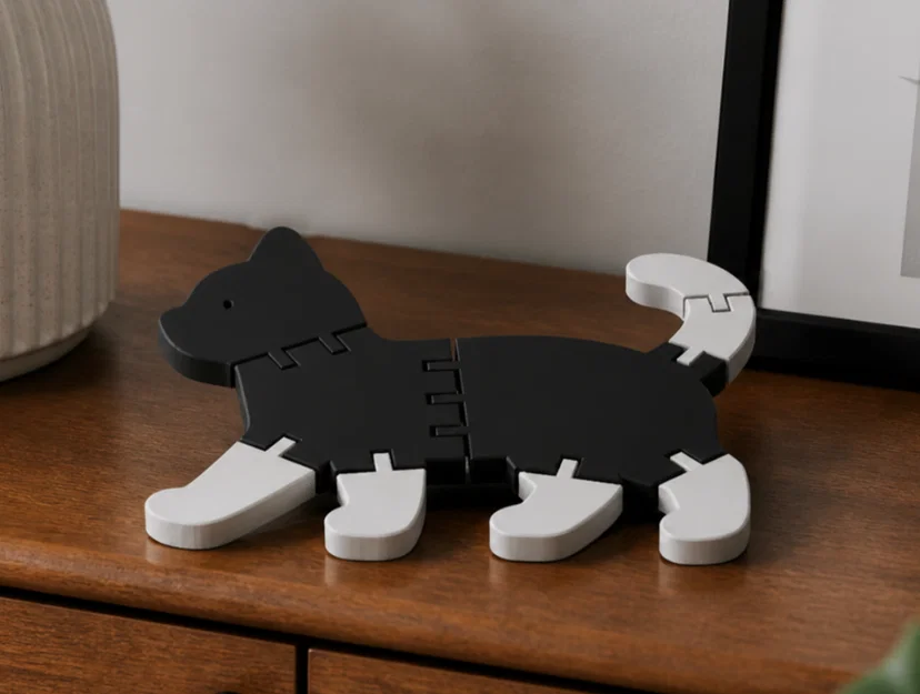 Flexi Katze – Đồ chơi mèo in 3D chuyển động linh hoạt - Image 2