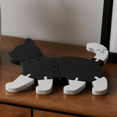 Flexi Katze – Đồ chơi mèo in 3D chuyển động linh hoạt