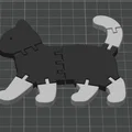 Flexi Katze – Đồ chơi mèo in 3D chuyển động linh hoạt - Thumbnail 3