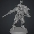 Mô hình chiến binh Primaris trong giáp Phobos (Warhammer 40k) - Thumbnail 1