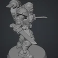 Mô hình chiến binh Primaris trong giáp Phobos (Warhammer 40k) - Thumbnail 2