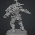 Mô hình chiến binh Primaris trong giáp Phobos (Warhammer 40k) - Thumbnail 3