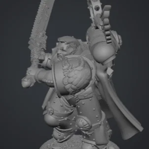 Mô hình Gabriel Seth Flesh Tearers - Warhammer 40k chất lượng cao
