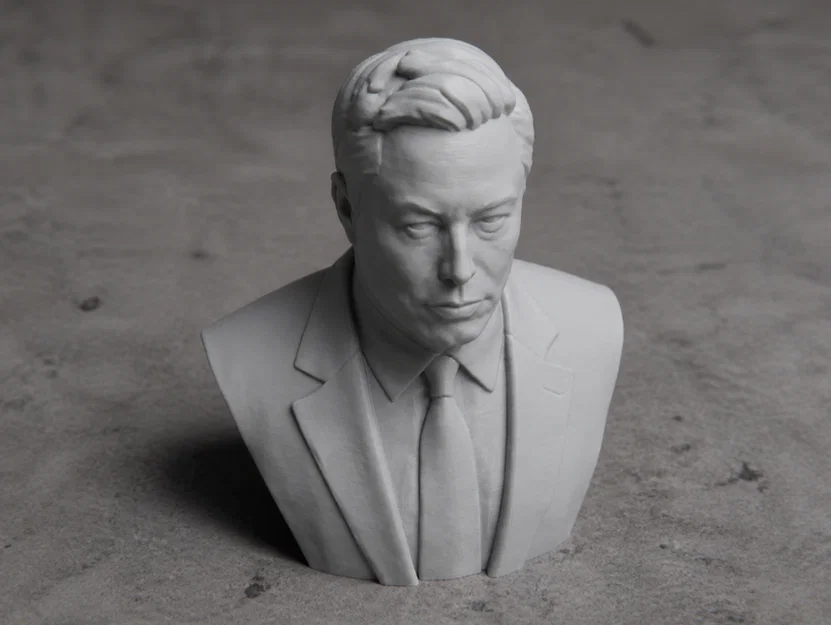Tượng bán thân Elon Musk - Image 1