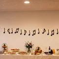 Dây trang trí nốt nhạc (Musical Note Garland) in 3D nghệ thuật - Thumbnail 1