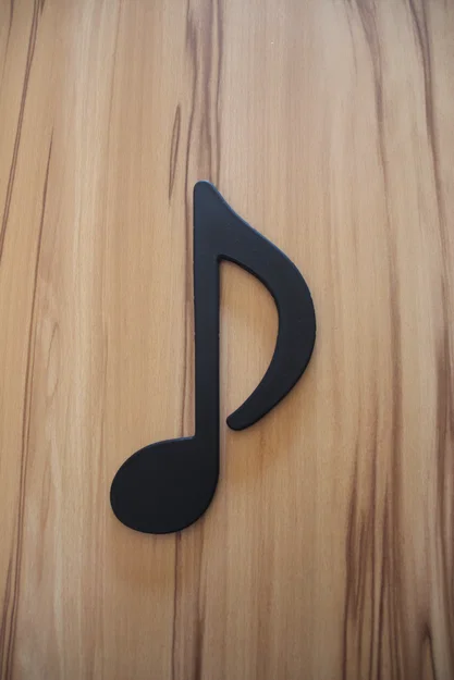 Dây trang trí nốt nhạc (Musical Note Garland) in 3D nghệ thuật - Image 2