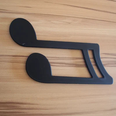 Dây trang trí nốt nhạc (Musical Note Garland) in 3D nghệ thuật