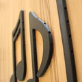 Dây trang trí nốt nhạc (Musical Note Garland) in 3D nghệ thuật - Thumbnail 6
