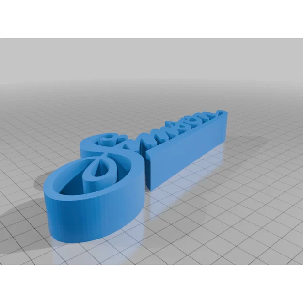 Logo Simson - Mô hình in 3D - Image 2