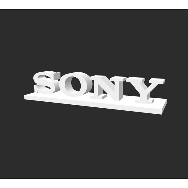 Logo Sony in 3D - Image 1