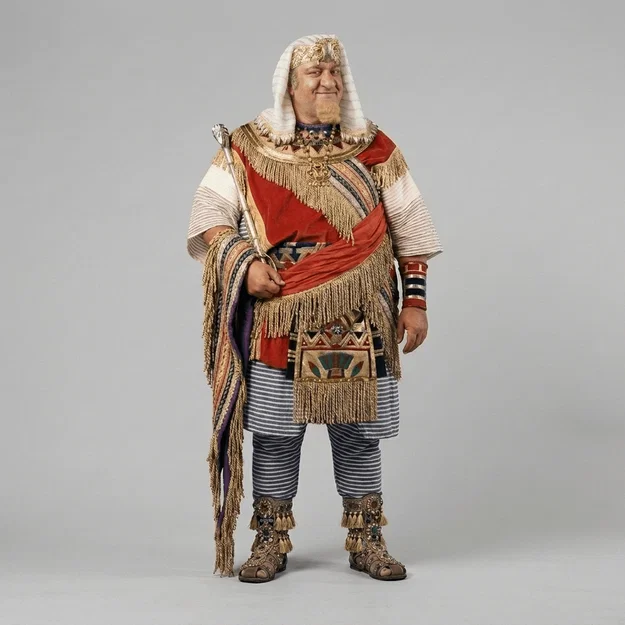 Mô hình 3D King Tut phản diện trong Batman 1966 cực kỳ chi tiết - Image 1