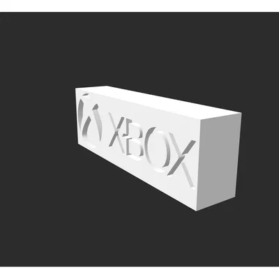 Logo Xbox - Mô hình in 3D