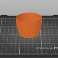 Chân nến 3D trang trí thiết kế gân xoắn tinh tế cho không gian nhà - Thumbnail 2