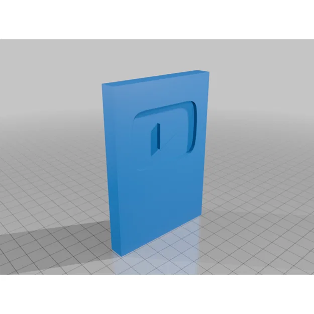 Logo YouTube Playbutton In 3D - Image 2