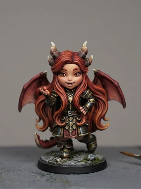 Mô hình Chibi Demon lady (Cô nàng quỷ chibi) - Image 3