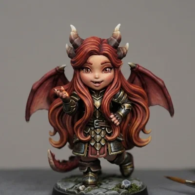 Mô hình Chibi Demon lady (Cô nàng quỷ chibi)