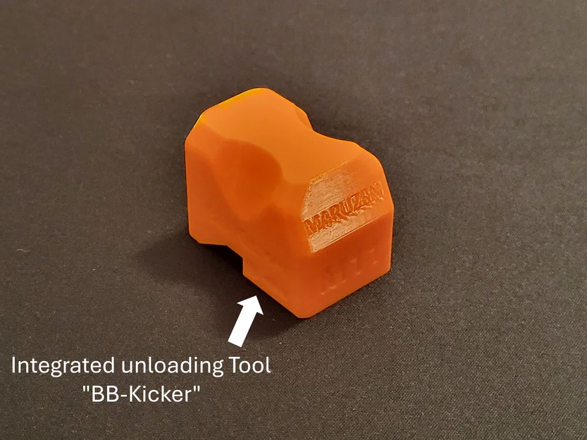 Đầu chuyển Speedloader cho Maruzen M11 GBB kèm BB Kicker - File in 3D miễn phí - Image 2