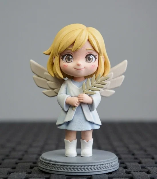 Mô hình tiểu cảnh Thiên thần Chibi dễ thương - Image 2