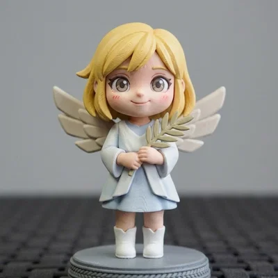 Mô hình tiểu cảnh Thiên thần Chibi dễ thương