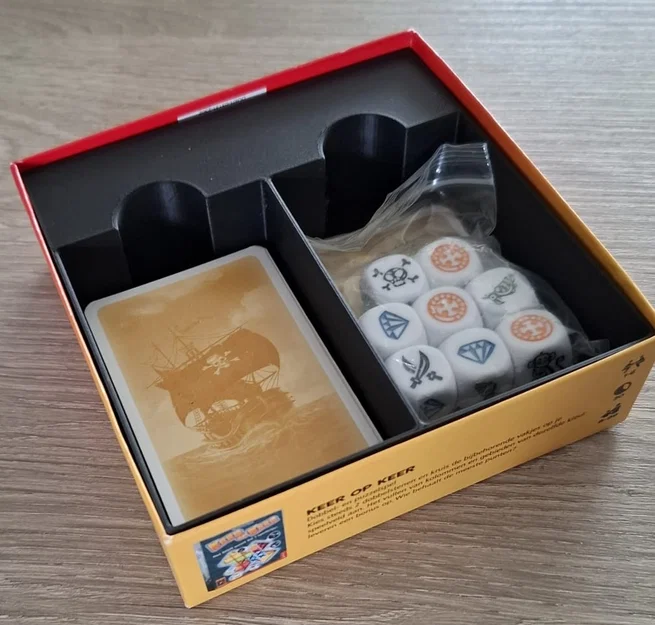 Khay in 3D đựng bài cho board game 1000 Bommen en Granaten - Image 2