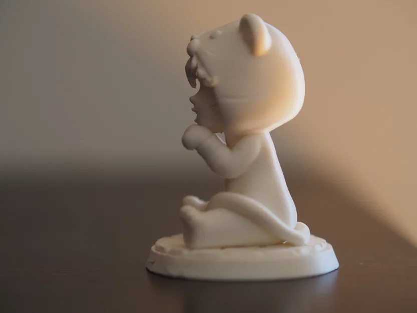 Mô hình Chibi Tiger (Cô gái hổ chibi) - Image 3