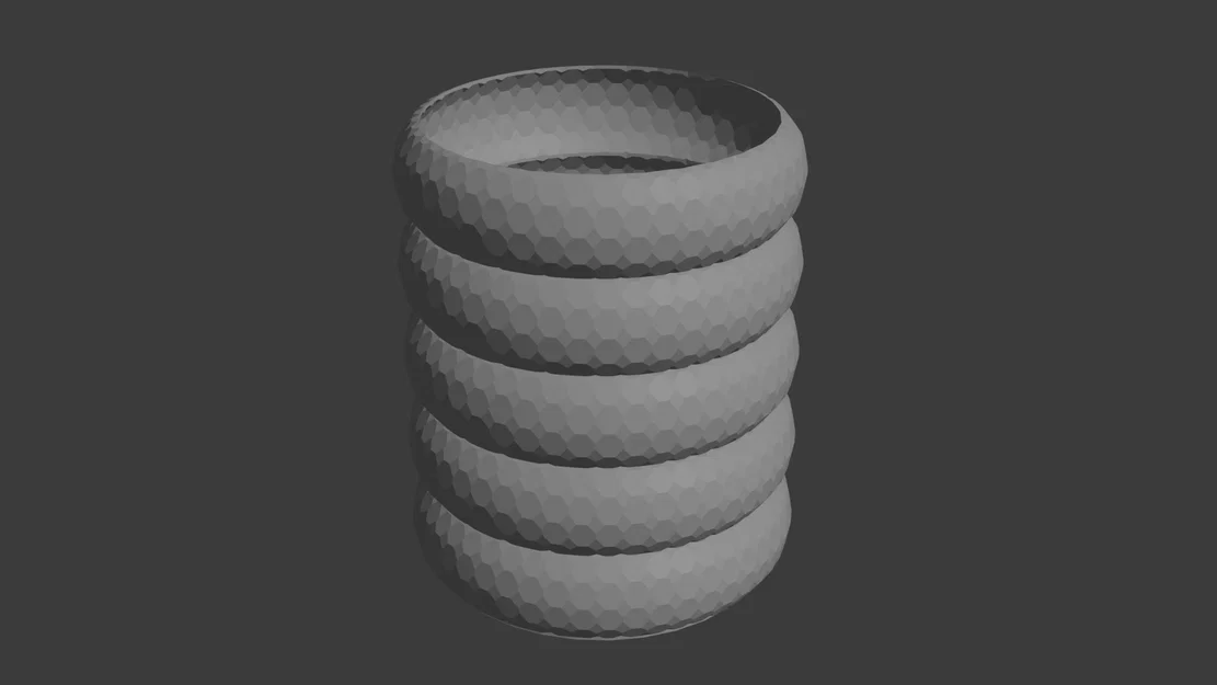 Ống Đựng Bút Thiết Kế Hiện Đại - Model In 3D Đẹp Mắt Cho Bàn Làm Việc - Image 2