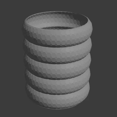 Ống Đựng Bút Thiết Kế Hiện Đại - Model In 3D Đẹp Mắt Cho Bàn Làm Việc