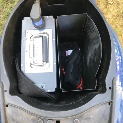 unu Scooter Battery Buddy - Khay đựng đồ tiện ích dưới yên xe