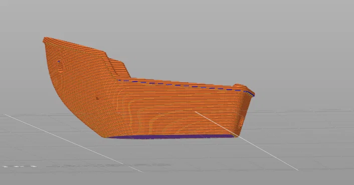 Mô hình 3D tàu Benchy không mái (Benchy without a roof) độc đáo - Image 2