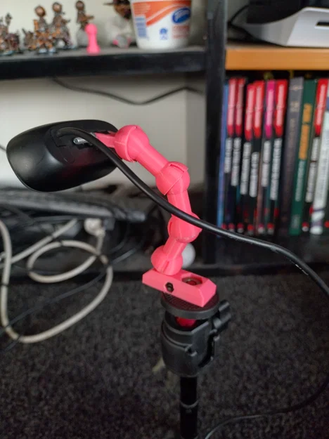 Ngàm gắn Camera Ball & Socket ¼"-20 cho Logitech C270 - Image 2