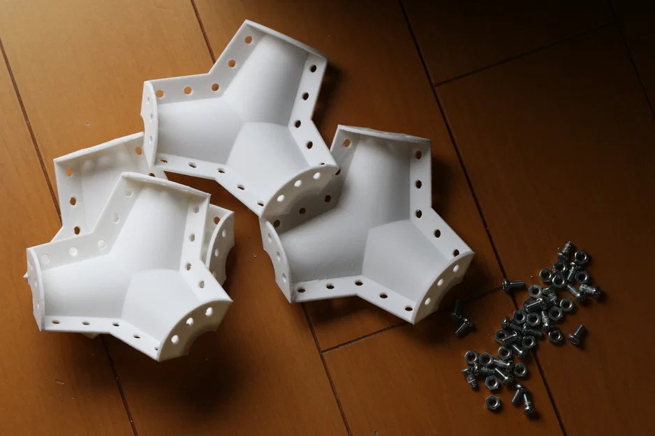Bộ Khuôn Đúc Tetrapod 200ml (3D Printing Mold) - Image 1