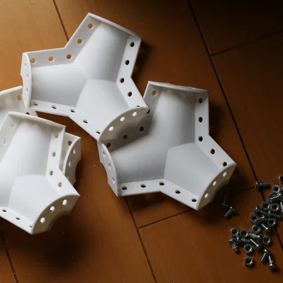 Bộ Khuôn Đúc Tetrapod 200ml (3D Printing Mold)