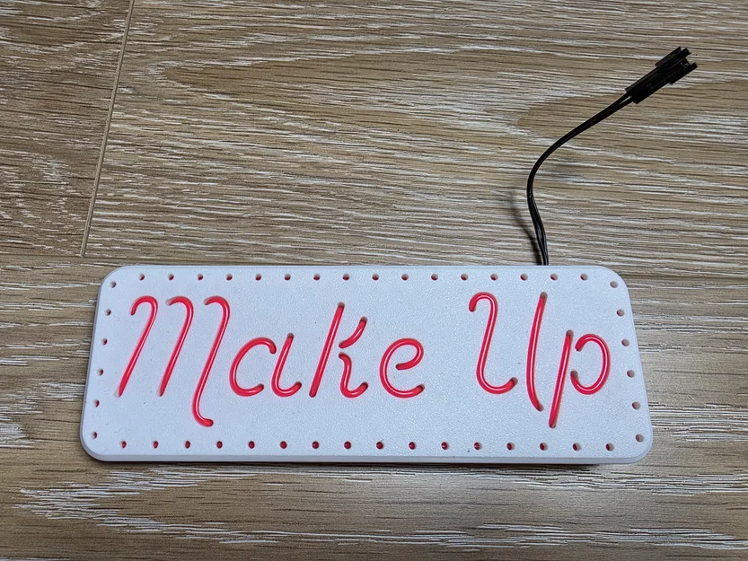 Bảng đèn trang trí Make Up (Neon Sign) cho góc làm đẹp - Image 5