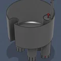 Chậu trong tự tưới nước tham số (Parametric) — Phong cách Lechuza - Thumbnail 2