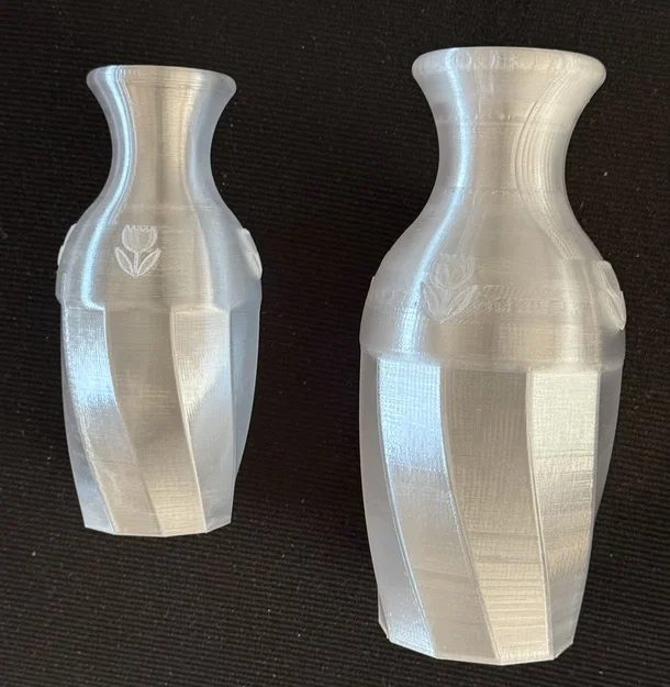 Mẫu bình cắm hoa tulip 3D tinh tế - File in 3D trang trí đẹp mắt - Image 1