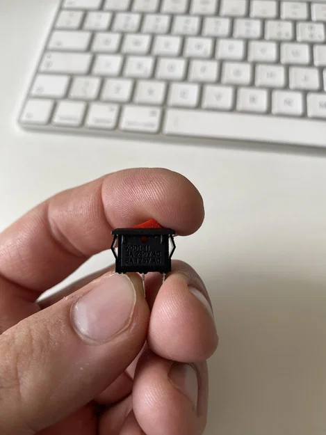 Hộp gắn công tắc cho dải đèn LED (LED Strip Switch) - Phụ kiện in 3D - Image 2