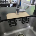 Khay đựng bông rửa chén gắn vòi nước thông minh (Double sponge holder) - Thumbnail 5