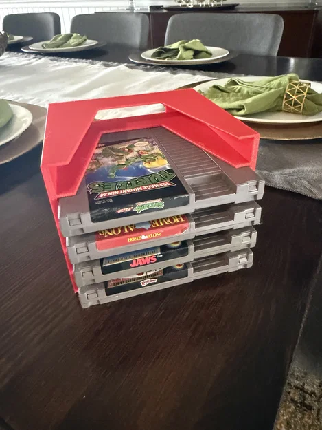 Giá đỡ băng NES / SNES / N64 / Genesis (Tùy chỉnh khe cắm & kích thước) - Image 1