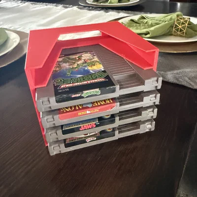 Giá đỡ băng NES / SNES / N64 / Genesis (Tùy chỉnh khe cắm & kích thước)