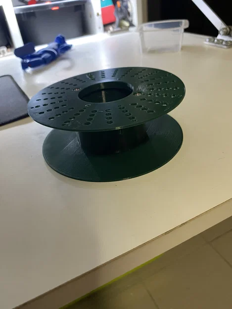 Lõi cuộn nhựa 3D (Filament Spool) tự in tiện dụng và chắc chắn - Image 2