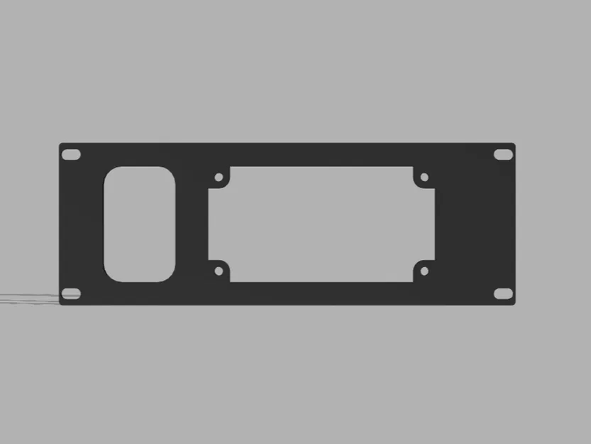Giá đỡ nguồn SFX cho tủ rack 10 inch - Image 1