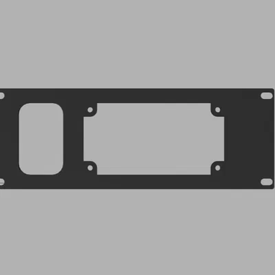 Giá đỡ nguồn SFX cho tủ rack 10 inch