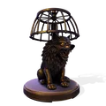 Mô hình Đèn Tượng Sói – Thiết kế 3D trang trí PBR (FBX, STL, USDZ, GLB) - Thumbnail 22