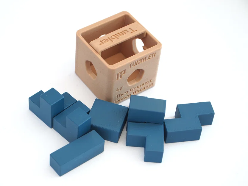 Tumbler - Mô hình Puzzle sắp xếp không gian độc đáo - Image 1