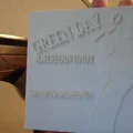 Mô hình in 3D trang trí bìa album Green Day American Idiot - Thumbnail 1