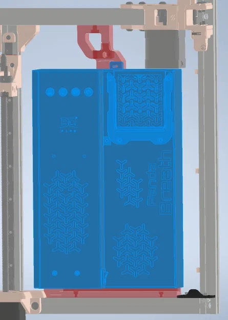 Ngàm gắn Panda Breath cho Voron Trident 300/350 - Image 3