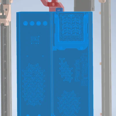 Ngàm gắn Panda Breath cho Voron Trident 300/350