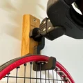 Móc treo vợt tennis cho giá treo đàn Hercules - Phụ kiện 3D tiện ích - Thumbnail 1